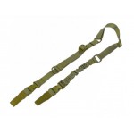 Ремень оружейный PMX Tactical PMX-12 II на 2 точки с амортизатором Зелёный арт.: PMX12N2GN